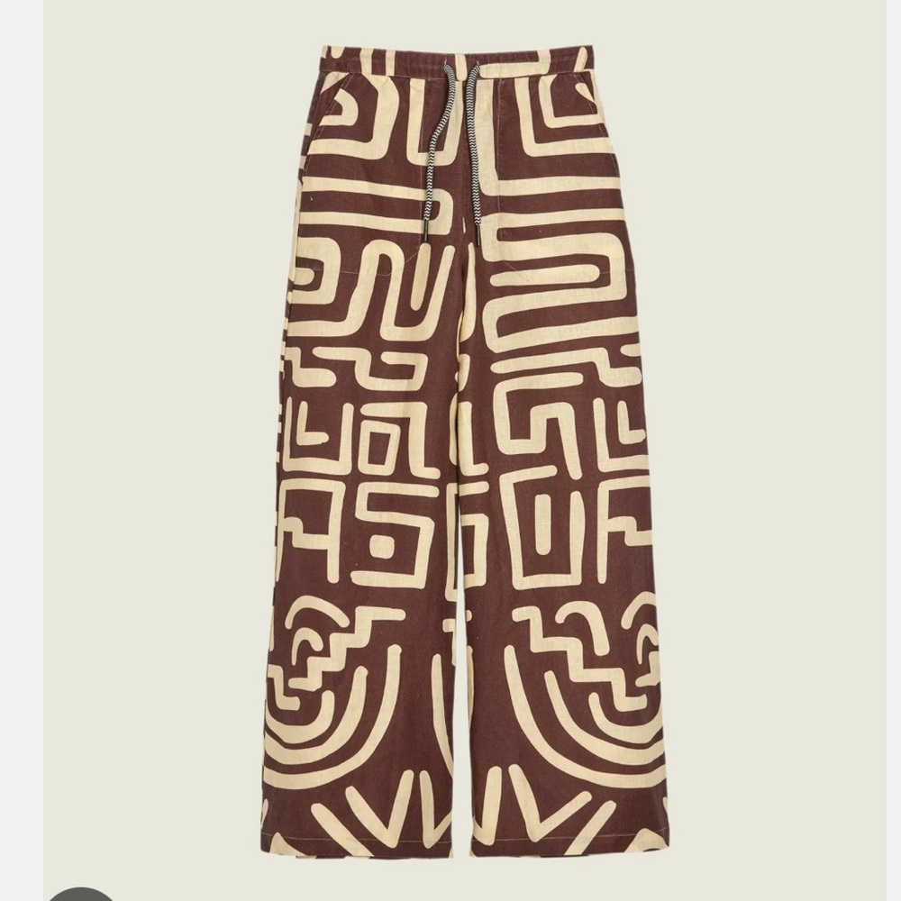 NWT OAS linen pants ; OAS Kalahara pants sz small